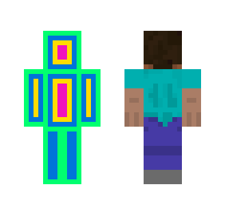 Rainbow Thing #2 - Male Minecraft Skins - image 2