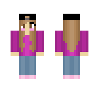 girl with cap - Girl Minecraft Skins - image 2