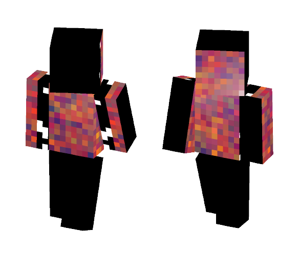 Colored pixelated body design - Male Minecraft Skins - image 1