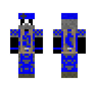 Updated Blue Marksman Panda - Male Minecraft Skins - image 2