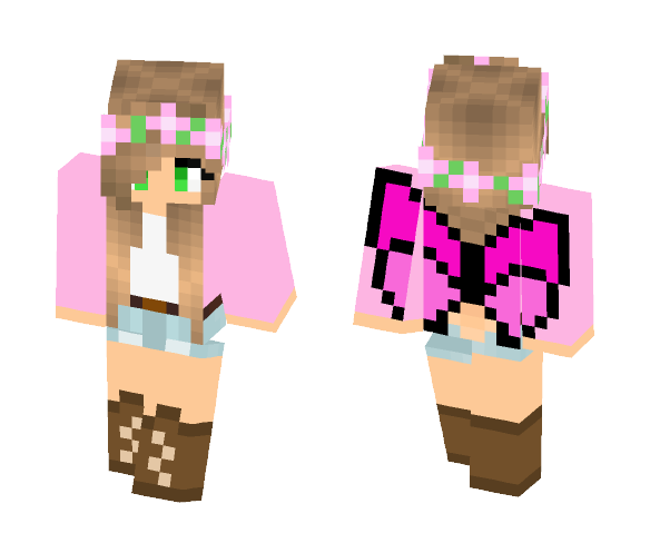 Little_Kelly with Wings Edit :) - Female Minecraft Skins - image 1