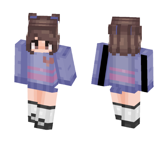 request - ThePugLife: Frisk - Female Minecraft Skins - image 1