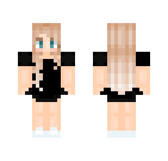 Cute Black Dress - Female Minecraft Skins - image 2
