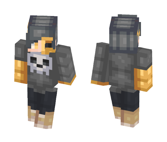 Fury | Gold - Male Minecraft Skins - image 1