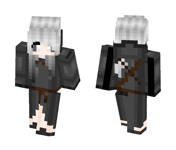 ReaperTale Human Girl Sans - Girl Minecraft Skins - image 1