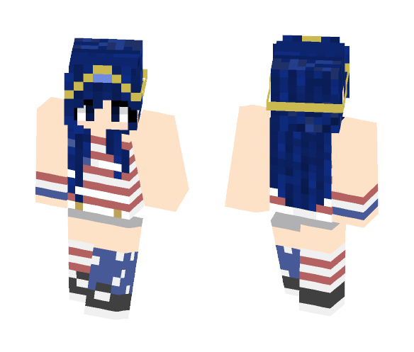 4th of july - Female Minecraft Skins - image 1