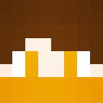 Orange Hoodie - Male Minecraft Skins - image 3