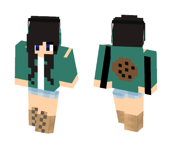Hanee Tha Cookie Gal :p - Female Minecraft Skins - image 1