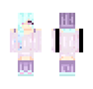Pastel Mint Beebee ~SpaceMutt~ - Female Minecraft Skins - image 2