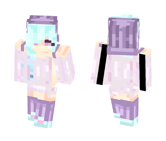 Pastel Mint Beebee ~SpaceMutt~ - Female Minecraft Skins - image 1