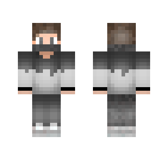 Awesome Gray Skin - Male Minecraft Skins - image 2