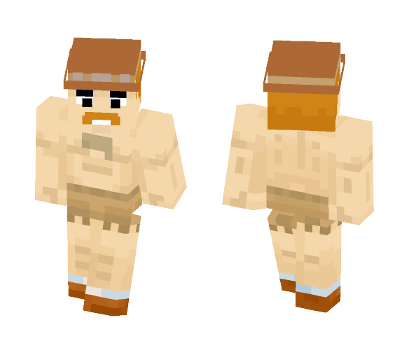 TF2 - Saxton Hale - Male Minecraft Skins - image 1