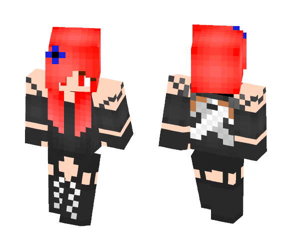 Warrior girl. - Female Minecraft Skins - image 1