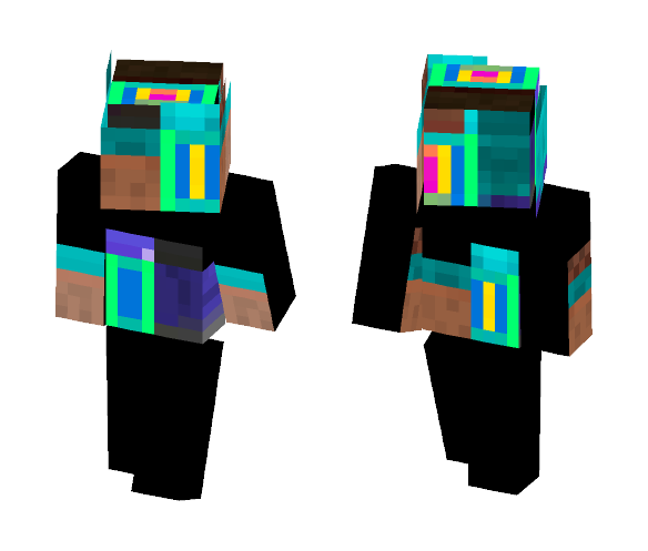 Rainbow Thing - Male Minecraft Skins - image 1