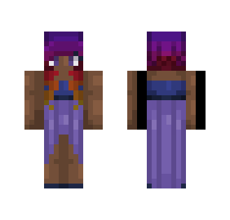 Sunset Girl - Girl Minecraft Skins - image 2