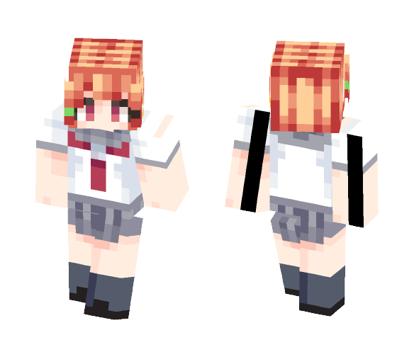 Chika, you're gonna go far in life. - Female Minecraft Skins - image 1