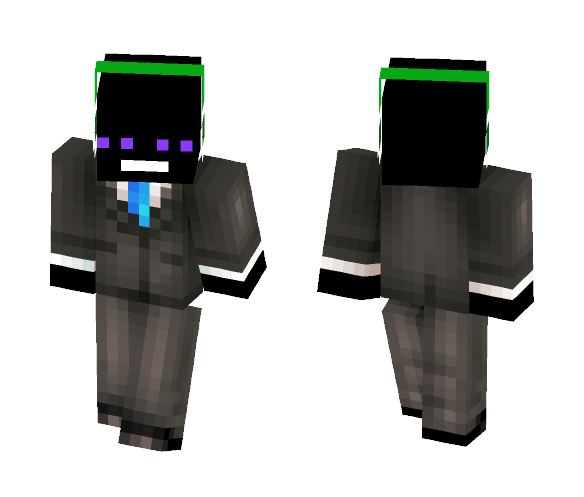 Enderman In a Suit - Male Minecraft Skins - image 1