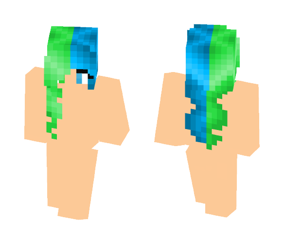 half - Female Minecraft Skins - image 1