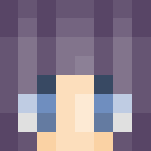 blue haired girl - Color Haired Girls Minecraft Skins - image 3