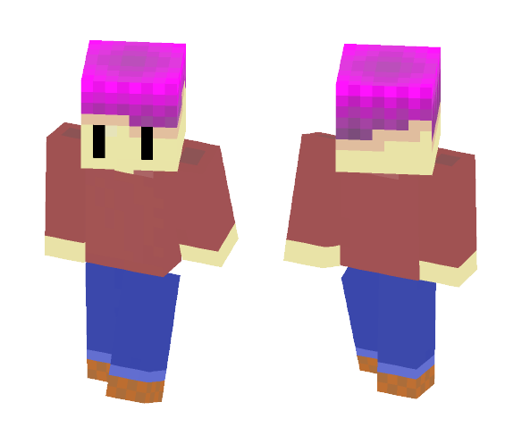 -Fire~ First skin! - Male Minecraft Skins - image 1