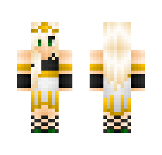 Golden Queen - Female Minecraft Skins - image 2