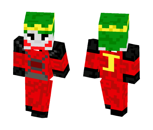 joker/deadpool knight - Comics Minecraft Skins - image 1