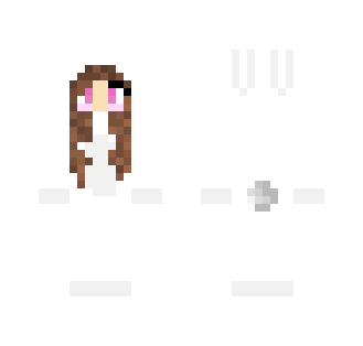 white bunny onesie girl - Girl Minecraft Skins - image 2