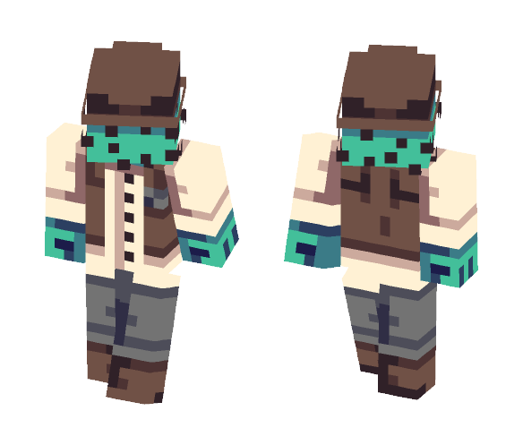 A Cactus Cowboy ~Popreel - Interchangeable Minecraft Skins - image 1