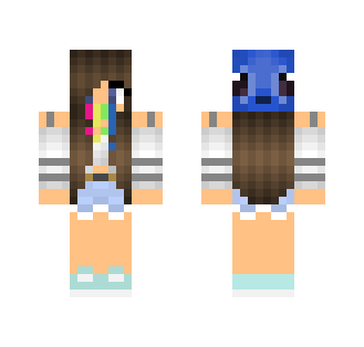 RainBow Stitch Girl - Girl Minecraft Skins - image 2