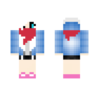 Sans - Female Minecraft Skins - image 2