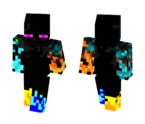 Enderman Mage - Male Minecraft Skins - image 1