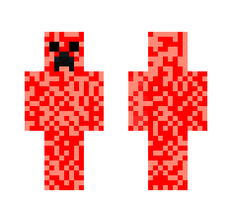 Red Creeper - Interchangeable Minecraft Skins - image 2