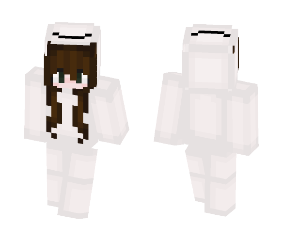white smile. - Female Minecraft Skins - image 1