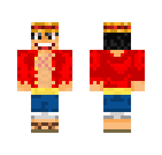 Luffy After Time Skip - One Piece - Male Minecraft Skins - image 2