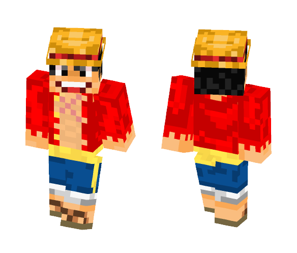 Luffy After Time Skip - One Piece - Male Minecraft Skins - image 1