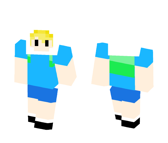 Finn | Adventure Time - Male Minecraft Skins - image 1