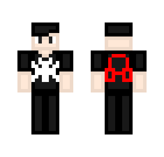 Symbiotic12( Symbiote clothes ) - Male Minecraft Skins - image 2