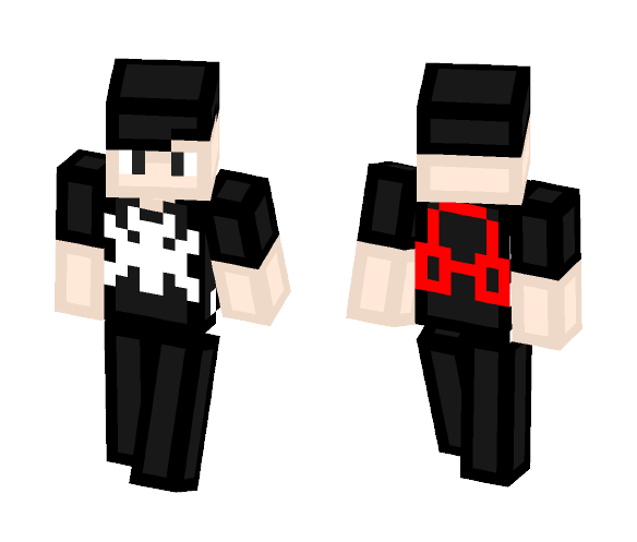 Symbiotic12( Symbiote clothes ) - Male Minecraft Skins - image 1