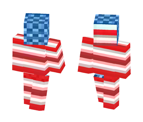 USA Flag - Male Minecraft Skins - image 1
