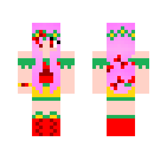 Strawberry girl - Girl Minecraft Skins - image 2