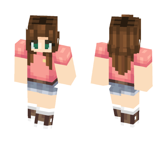 Female Burgerpants - Female Minecraft Skins - image 1