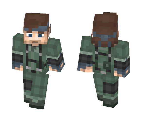 Metal Gear Solid - Big Boss - Male Minecraft Skins - image 1
