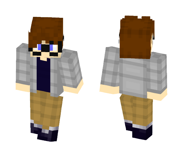 Nerdy Boy - Boy Minecraft Skins - image 1