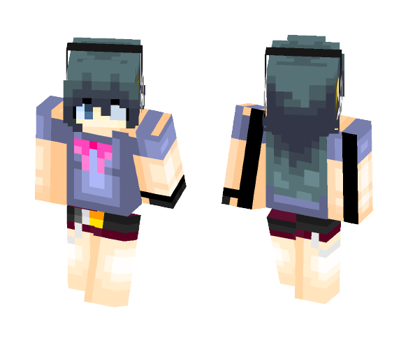 Just a lil skin for my friend Uku. - Female Minecraft Skins - image 1