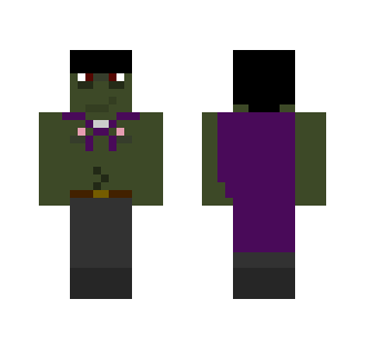 Gorillaz Murdock With cape - Male Minecraft Skins - image 2
