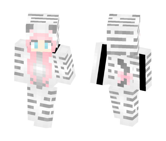 White Tiger. RAWR! - Female Minecraft Skins - image 1