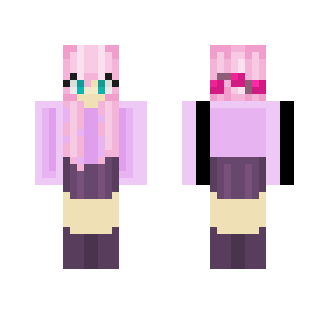 Pink & Purple - Female Minecraft Skins - image 2