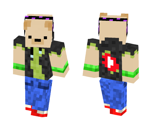 Derpy Doge - Male Minecraft Skins - image 1