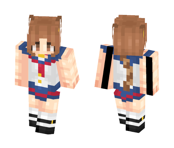Azukineko - Female Minecraft Skins - image 1