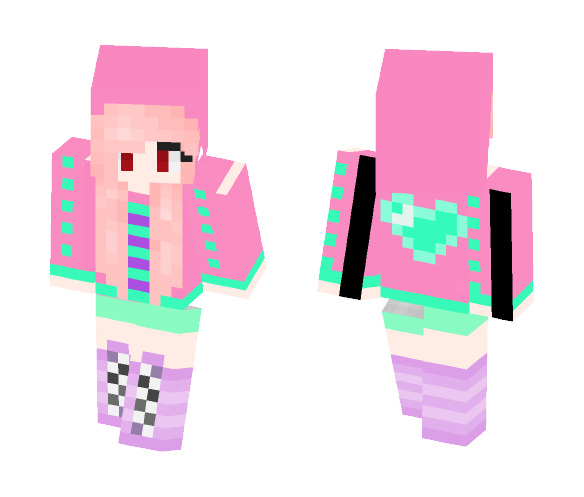 Hoodie 1 - Female Minecraft Skins - image 1